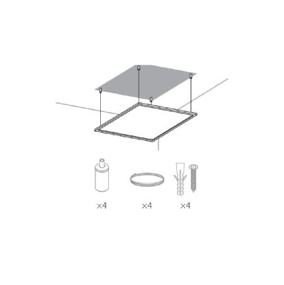 Panel X2 Accessories Recessed Ceiling Luminaires Techtouch Recessed Ceiling Accessories Panel X2 Accessories Recessed Ceiling Luminaires Techtouch Recessed Ceiling Accessories